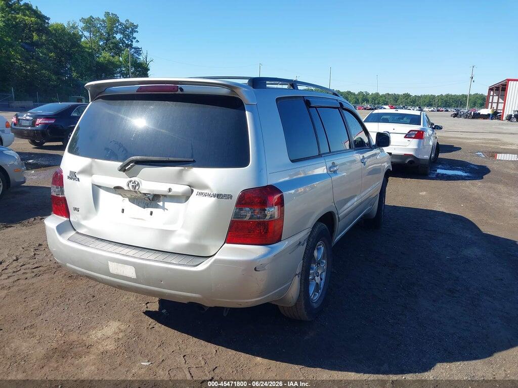 JTEGP21A570147272 2007 TOYOTA HIGHLANDER photo no. 4