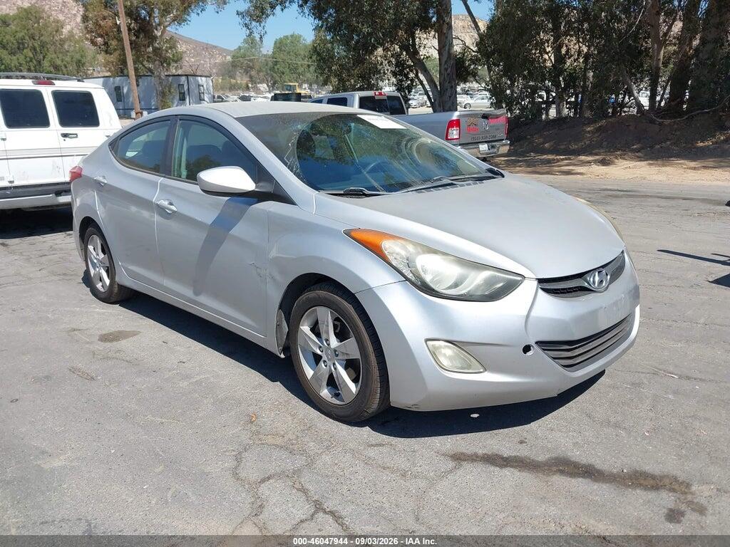 2012 HYUNDAI ELANTRA KMHDH4AE8CU345362