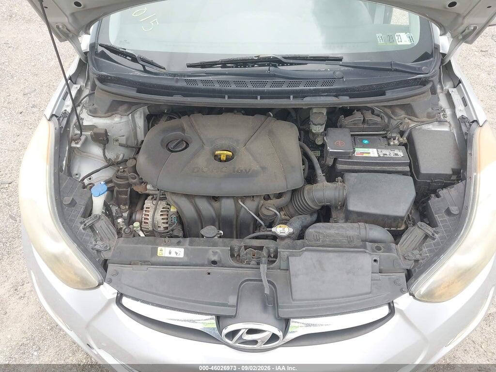 5NPDH4AE9CH121015 2012 HYUNDAI ELANTRA photo no. 10