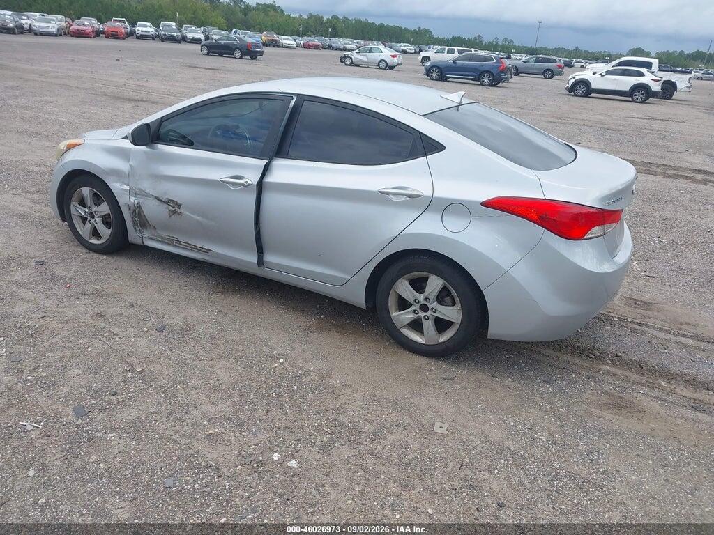 5NPDH4AE9CH121015 2012 HYUNDAI ELANTRA photo no. 3