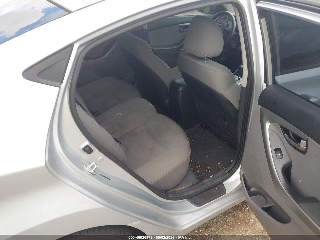 5NPDH4AE9CH121015 2012 HYUNDAI ELANTRA photo no. 8