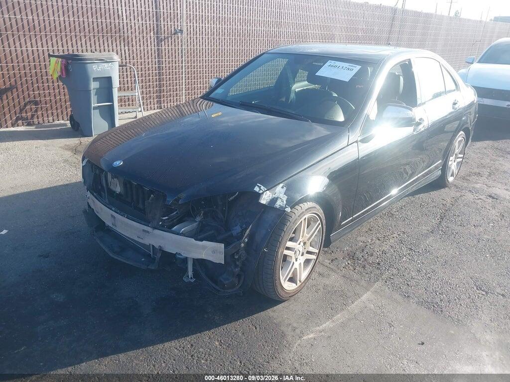 WDDGF56X78R020046 2008 MERCEDES-BENZ C 350 photo no. 2