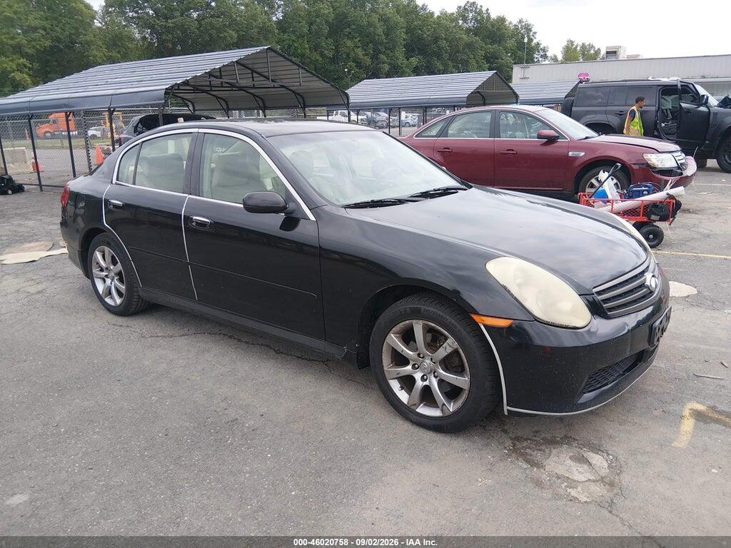 2005 INFINITI G35X JNKCV51F65M316046
