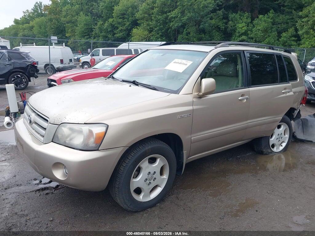 JTEEP21A860155775 2006 TOYOTA HIGHLANDER photo no. 2