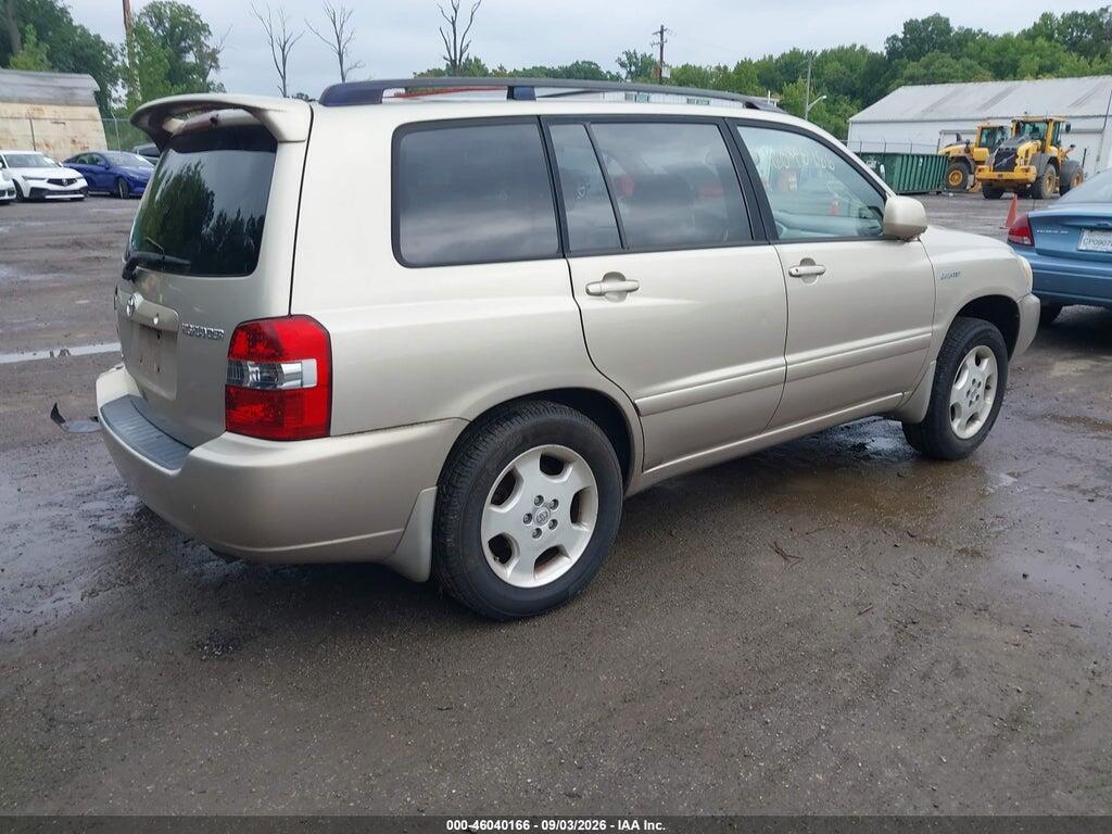 JTEEP21A860155775 2006 TOYOTA HIGHLANDER photo no. 4