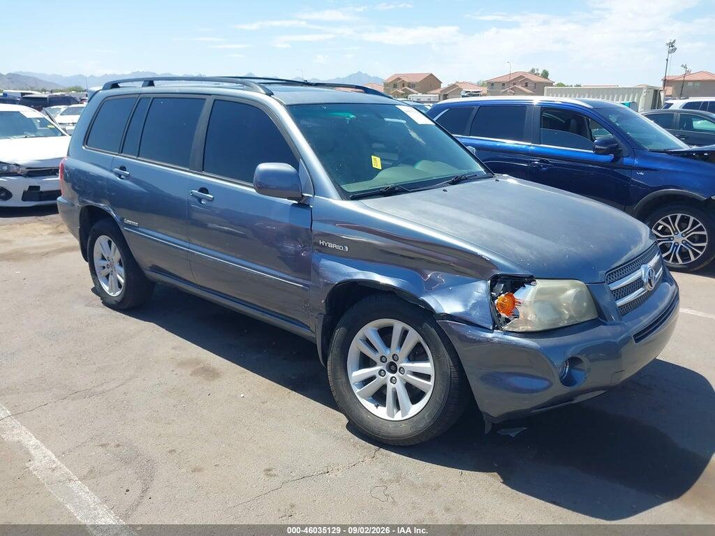 2006 TOYOTA HIGHLANDER HYBRID JTEEW21A760018085