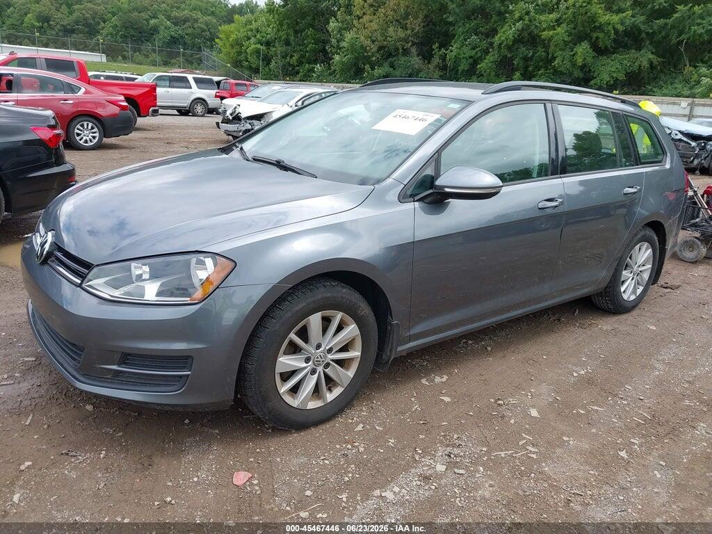 3VWC17AUXFM513361 2015 VOLKSWAGEN GOLF SPORTWAGEN photo no. 2