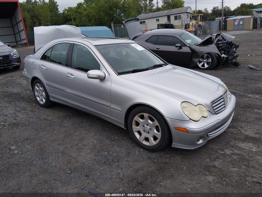 2005 MERCEDES-BENZ C 240 WDBRF81J55F643250