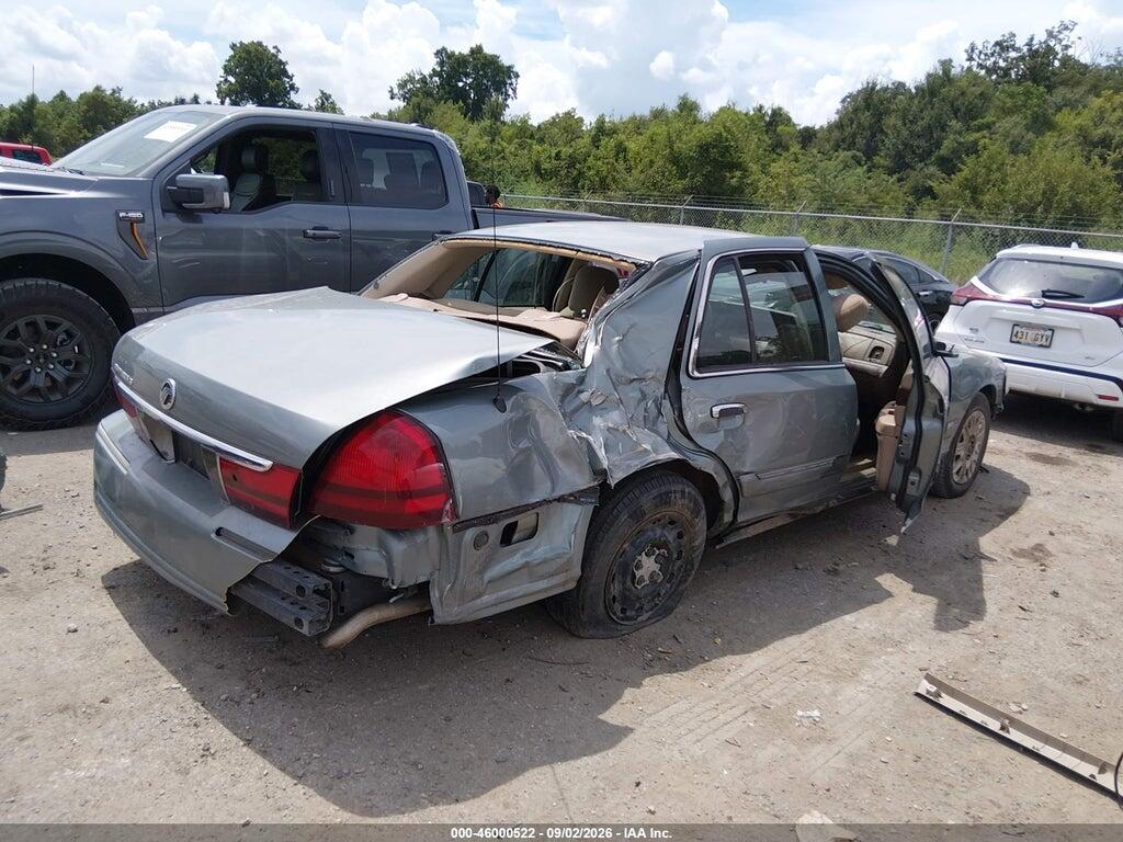 2MEFM74WX5X611392 2005 MERCURY GRAND MARQUIS photo no. 4