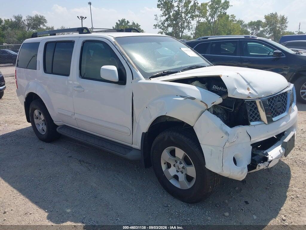 2005 NISSAN PATHFINDER 5N1AR18WX5C788165