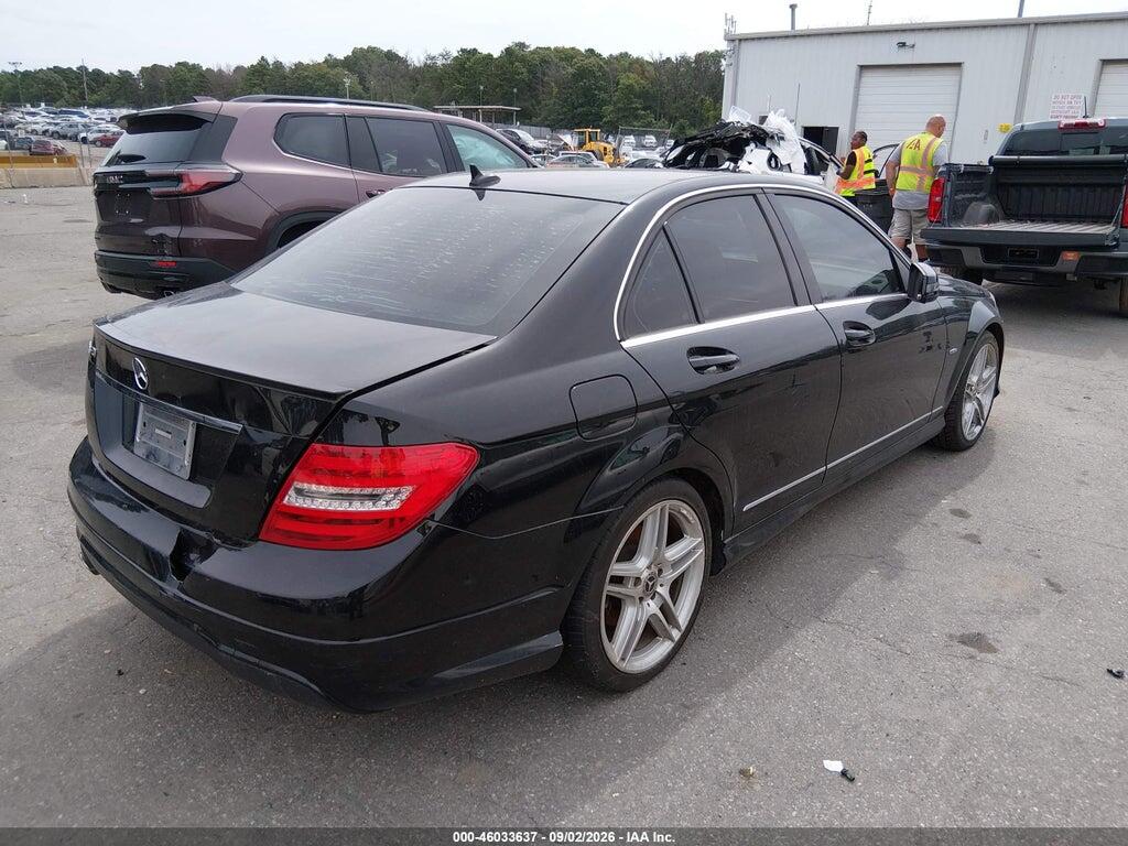 WDDGF4HB2CA670289 2012 MERCEDES-BENZ C 250 photo no. 4
