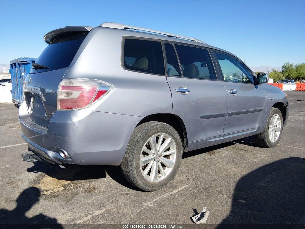 JTEEW44A982023402 2008 TOYOTA HIGHLANDER HYBRID photo no. 4
