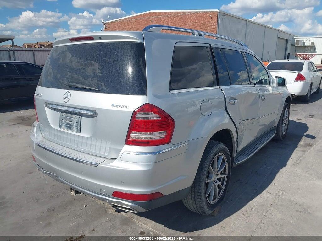 4JGBF7BEXBA651007 2011 MERCEDES-BENZ GL 450 photo no. 4