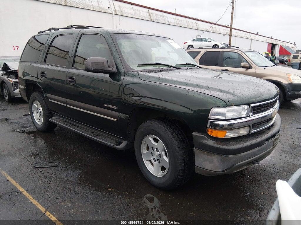 2001 CHEVROLET TAHOE 1GNEK13T11R124133