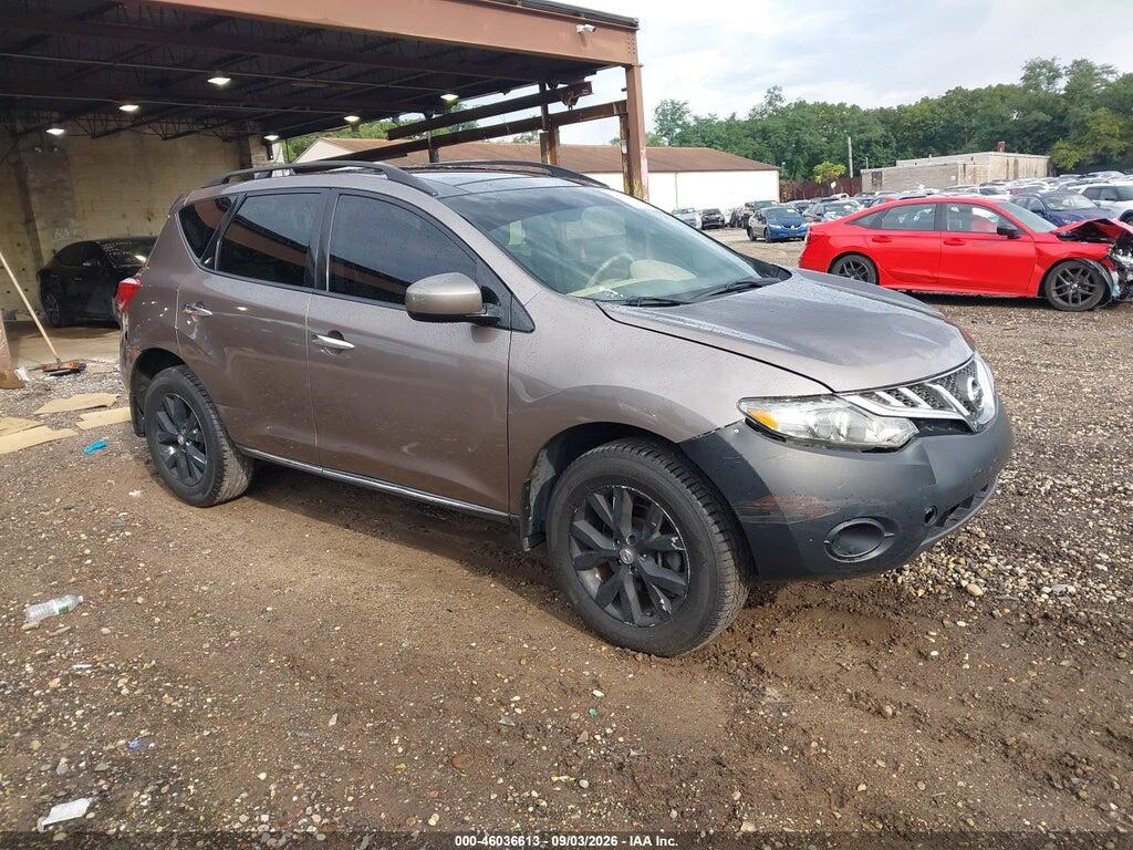 2012 NISSAN MURANO JN8AZ1MW0CW204267