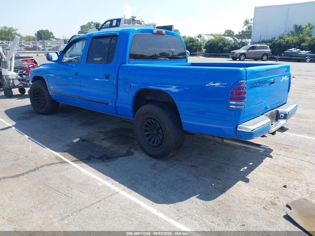 1B7HL2AN81S276206 2001 DODGE DAKOTA photo no. 3