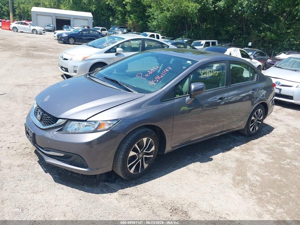 2HGFB2F82EH538460 2014 HONDA CIVIC photo no. 2