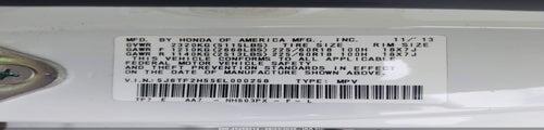 5J6TF2H55EL000258 2014 HONDA CROSSTOUR photo no. 9