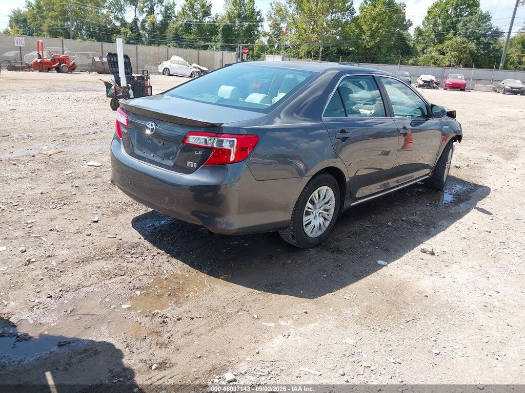 4T1BD1FK9CU012054 2012 TOYOTA CAMRY HYBRID photo no. 4