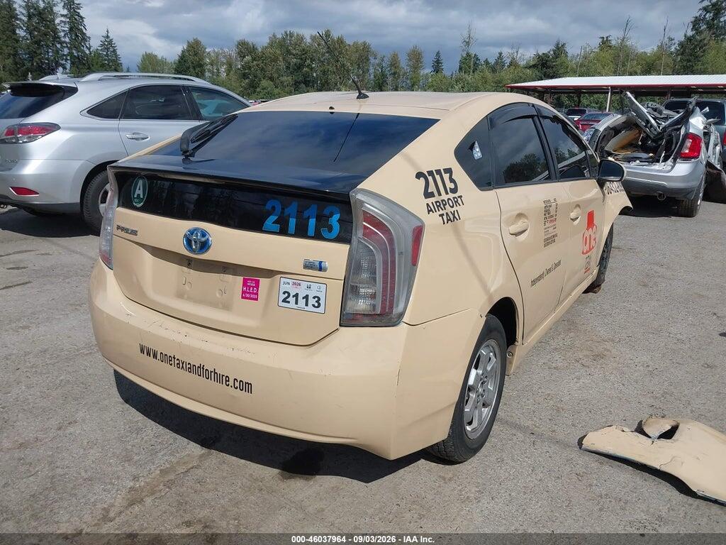 JTDKN3DU0C5459027 2012 TOYOTA PRIUS photo no. 4