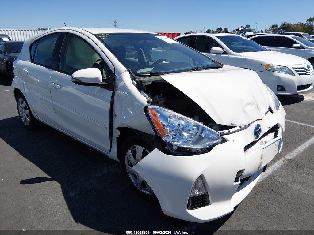 2012 TOYOTA PRIUS C JTDKDTB35C1502765