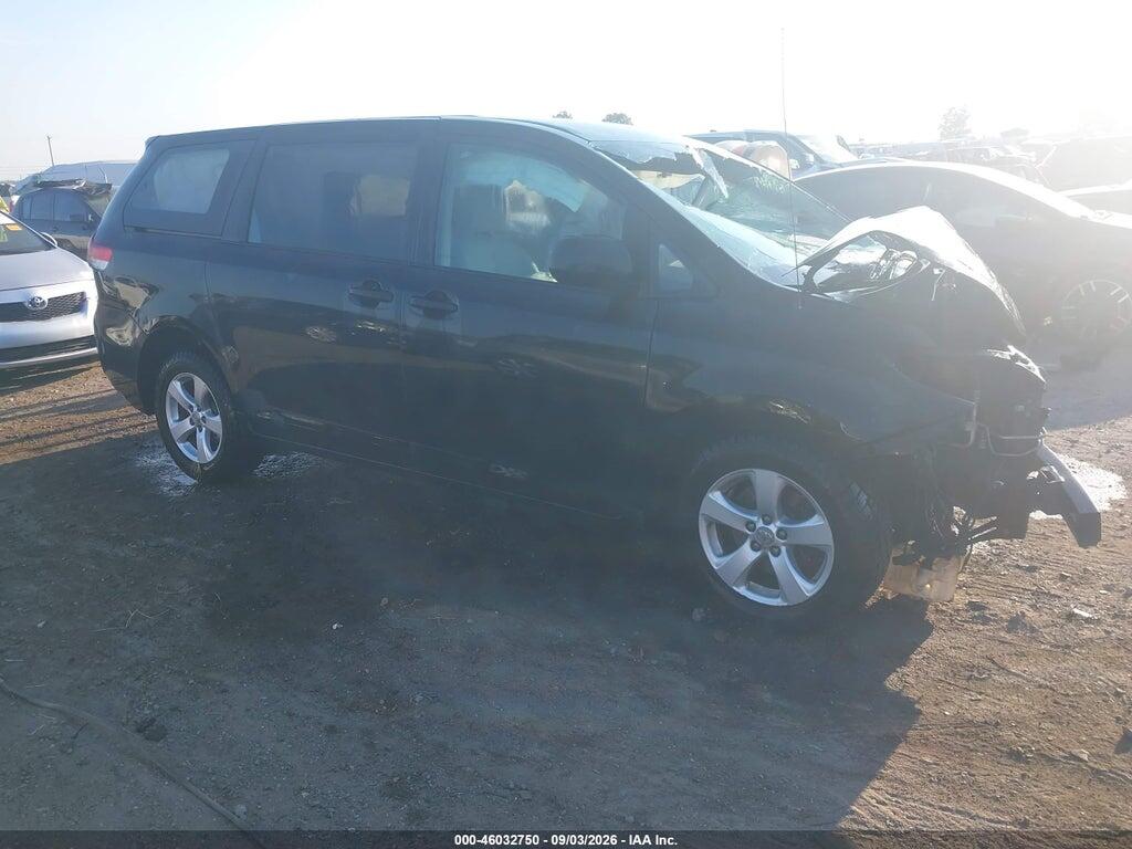 2012 TOYOTA SIENNA 5TDZK3DC2CS248937