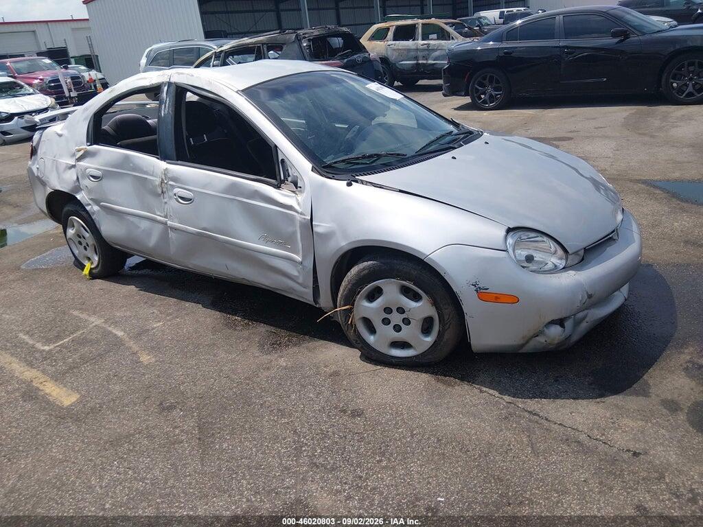 2001 PLYMOUTH NEON 1P3ES46C21D194534