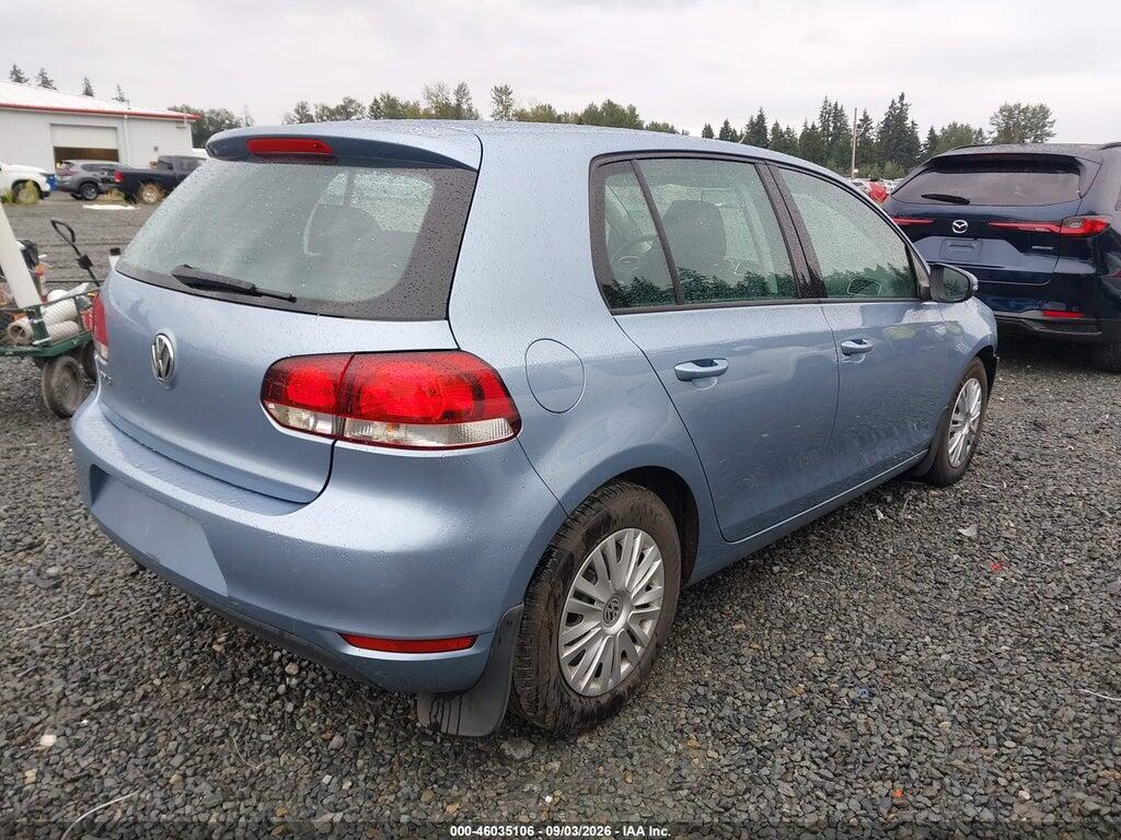 WVWDB7AJXCW106730 2012 VOLKSWAGEN GOLF photo no. 4