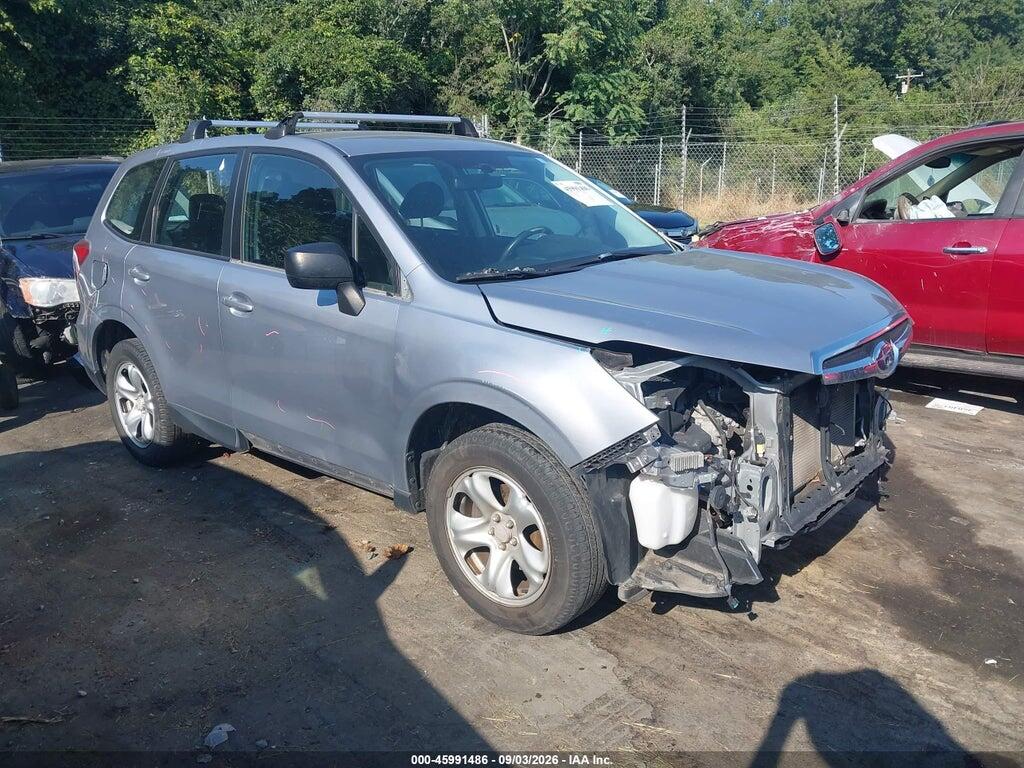 2016 SUBARU FORESTER JF2SJAACXGG400879