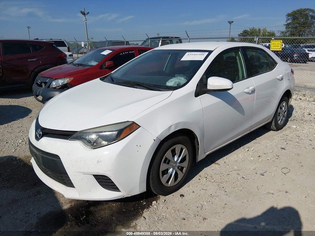 2T1BURHE4GC606807 2016 TOYOTA COROLLA photo no. 2
