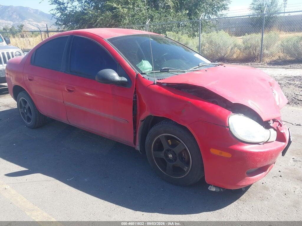 2002 DODGE NEON 1B3ES46C72D611536