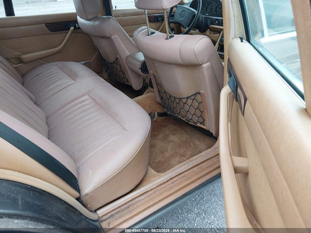 WDBCA35D0HA292647 1987 MERCEDES-BENZ 420 photo no. 8
