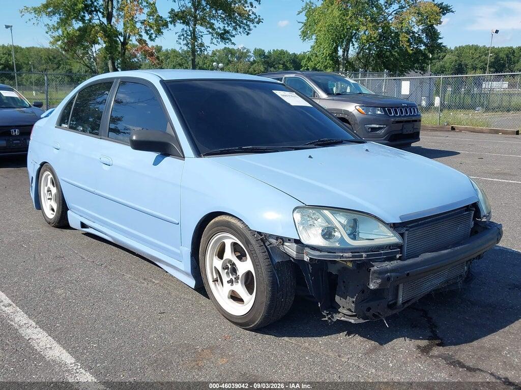 2002 HONDA CIVIC 2HGES16562H609800