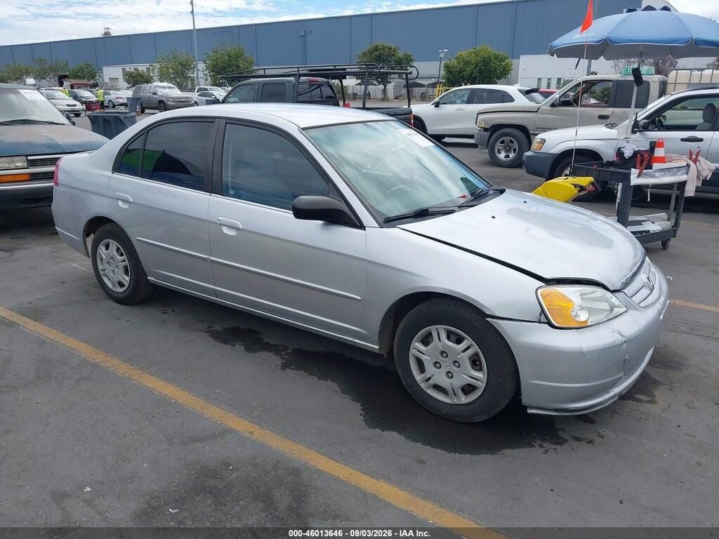 2002 HONDA CIVIC 2HGES16522H569764