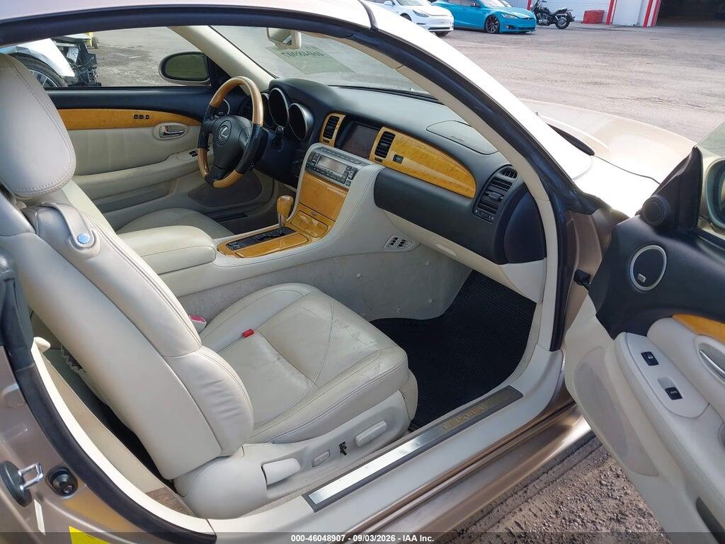 JTHFN48Y720014962 2002 LEXUS SC 430 photo no. 5
