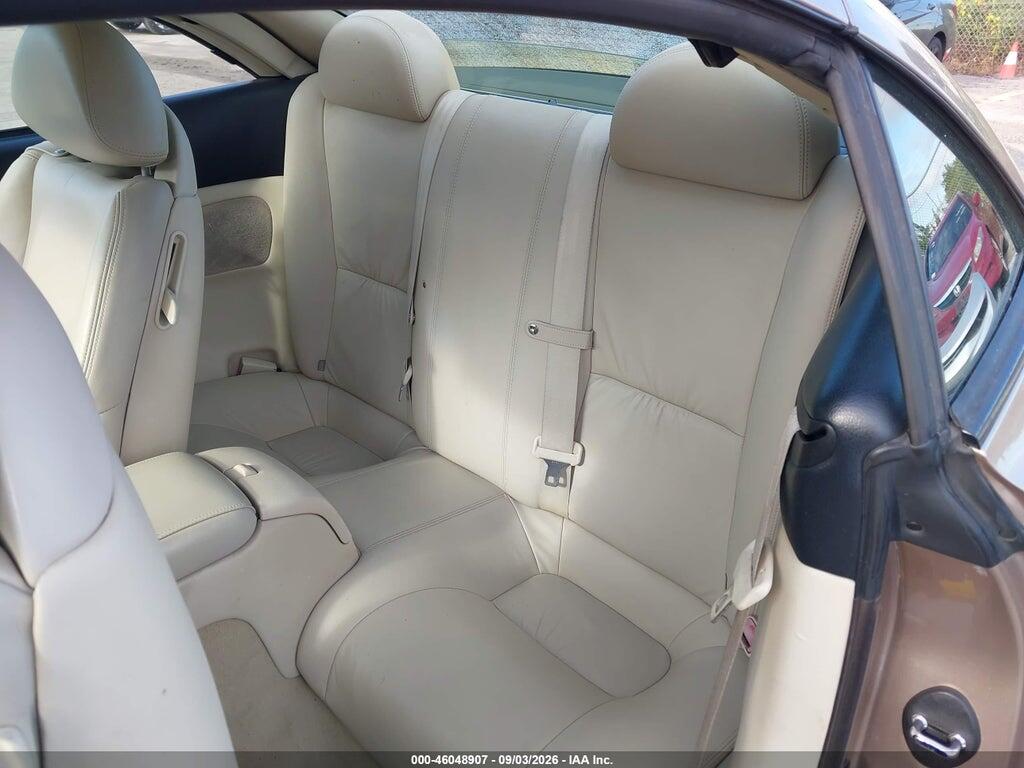 JTHFN48Y720014962 2002 LEXUS SC 430 photo no. 8