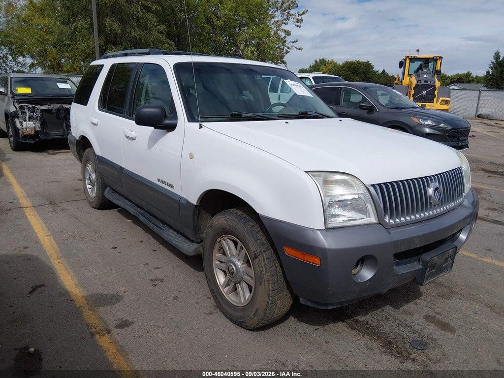 2002 MERCURY MOUNTAINEER 4M2ZU86E82ZJ32722