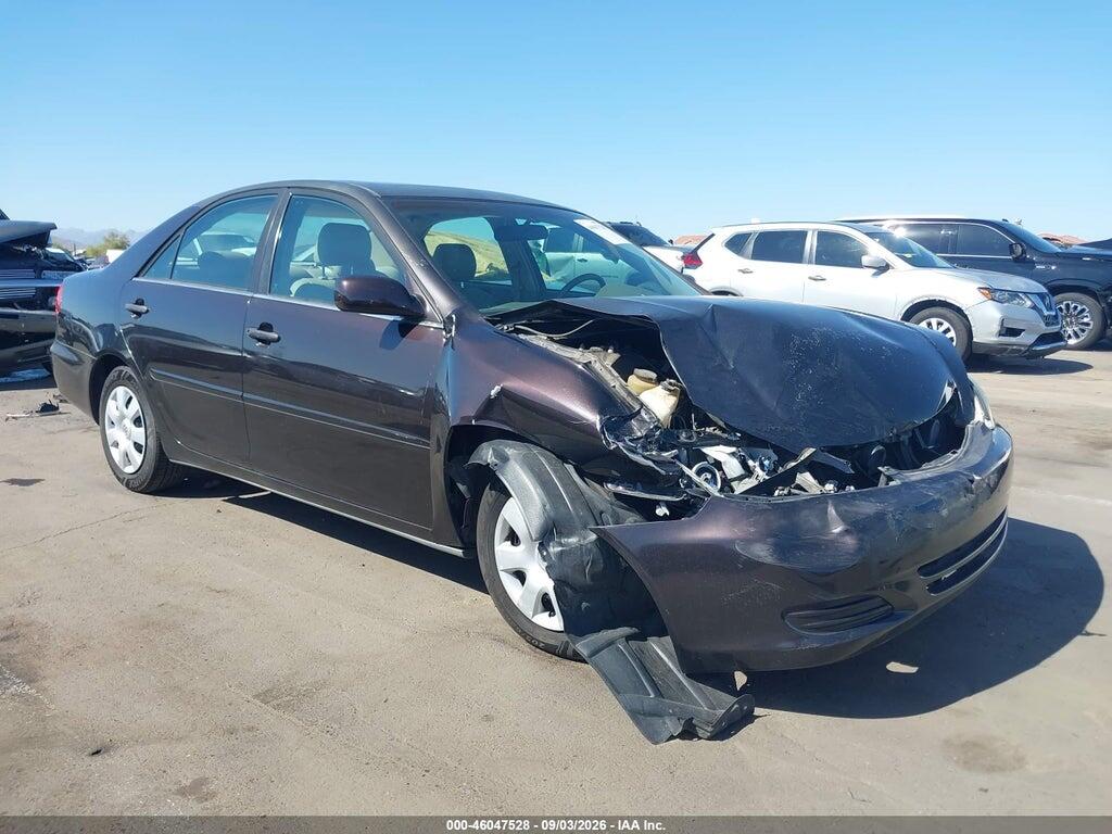 2002 TOYOTA CAMRY 4T1BE32K62U607800