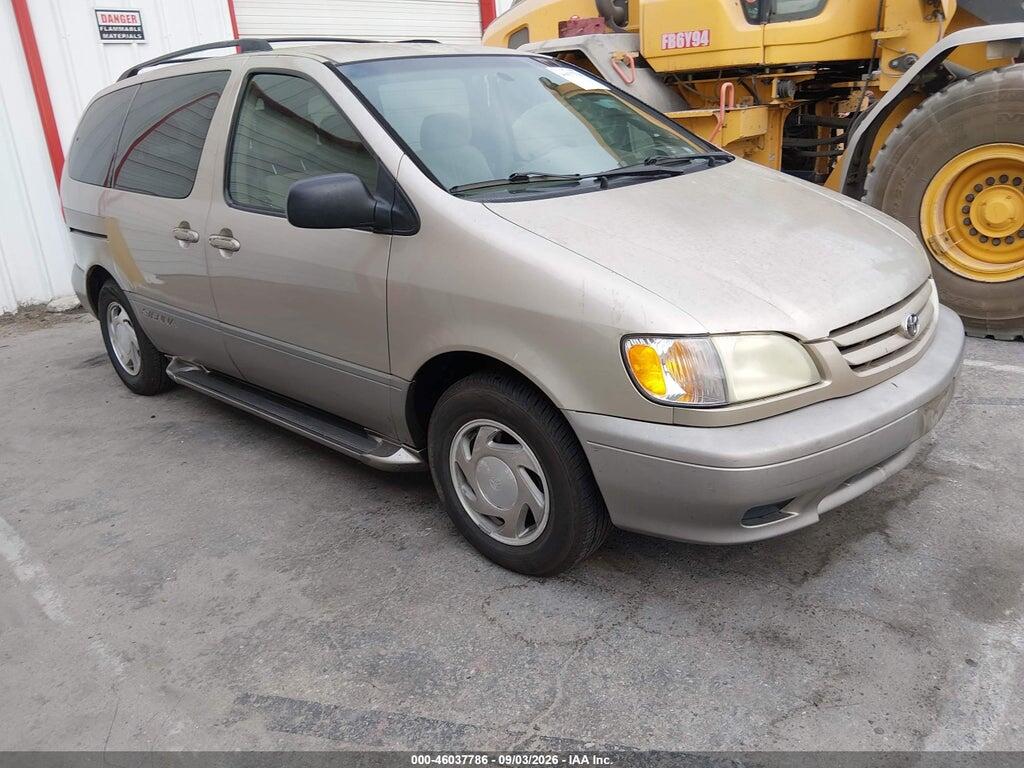 2002 TOYOTA SIENNA 4T3ZF13C42U497313