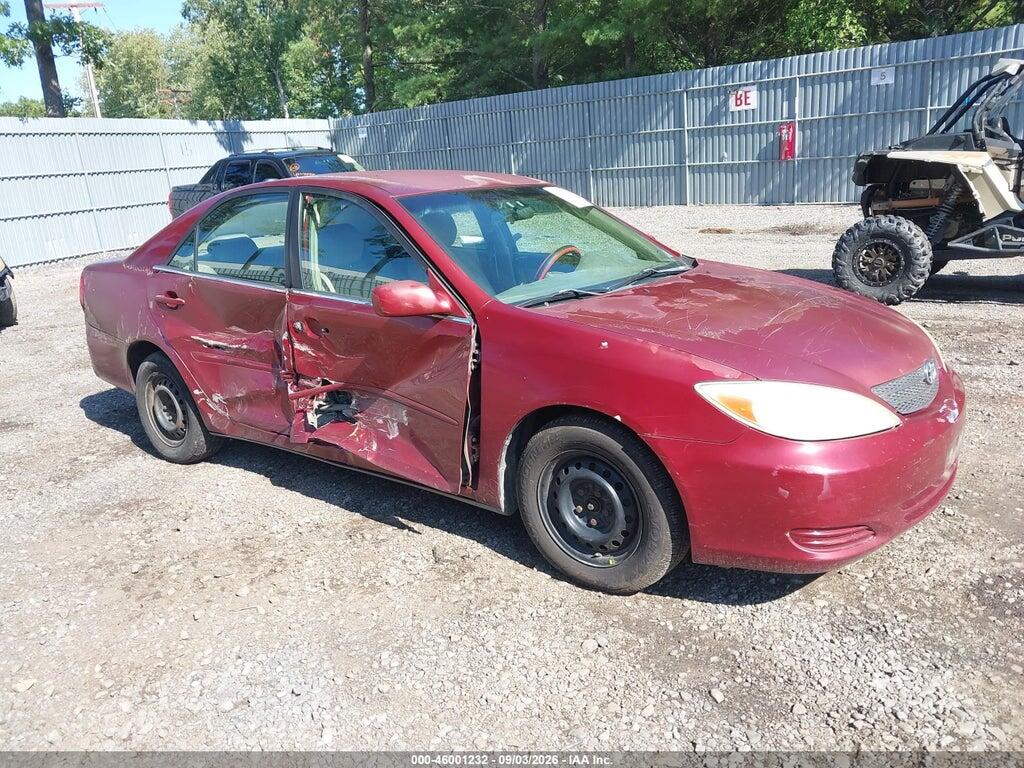 2002 TOYOTA CAMRY 4T1BE32K92U634764