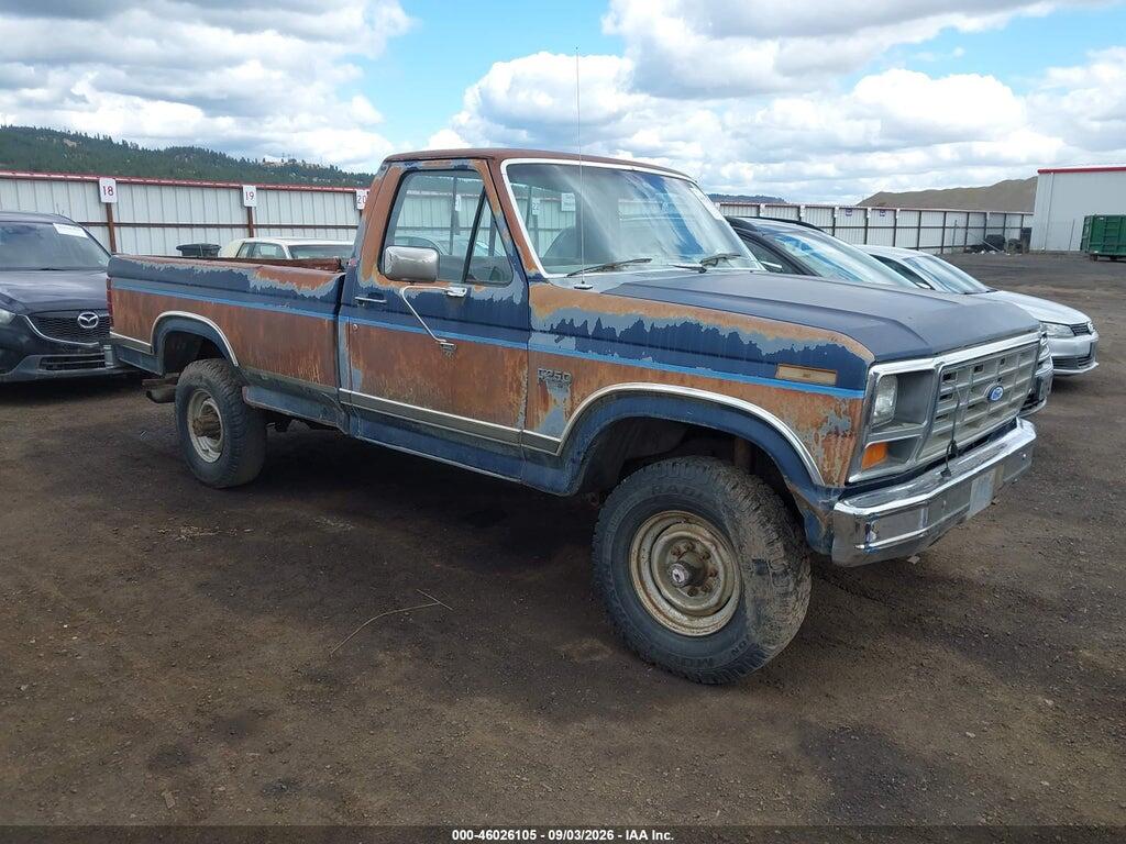 2FTHF2616GCB21647 1986 FORD F250 photo no. 1