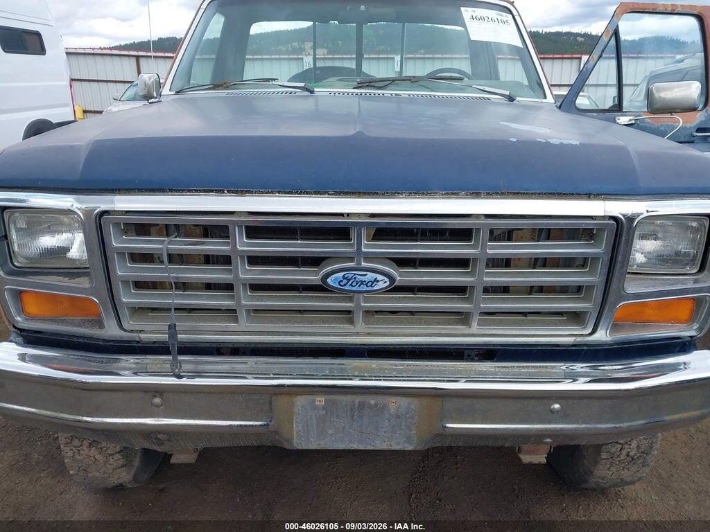 2FTHF2616GCB21647 1986 FORD F250 photo no. 10