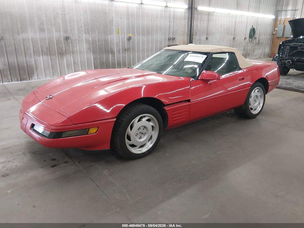 1G1YY33P1N5100083 1992 CHEVROLET CORVETTE photo no. 2