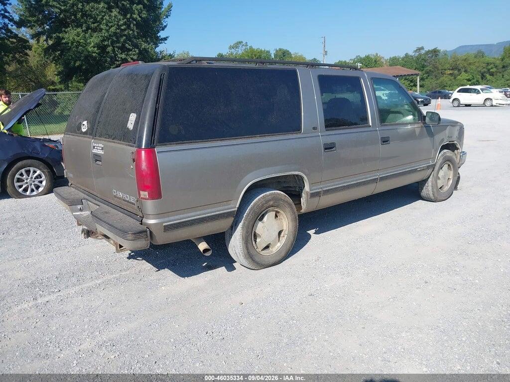3GNFK16R9XG259213 1999 CHEVROLET SUBURBAN 1500 photo no. 4