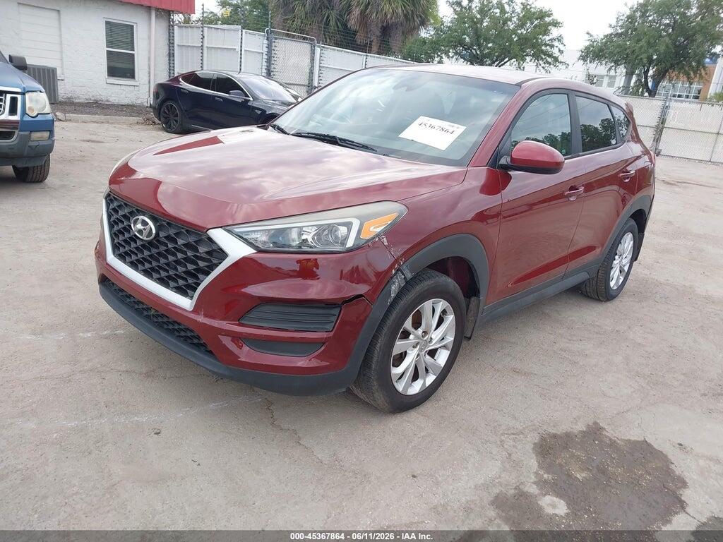 KM8J23A47KU999211 2019 HYUNDAI TUCSON photo no. 2
