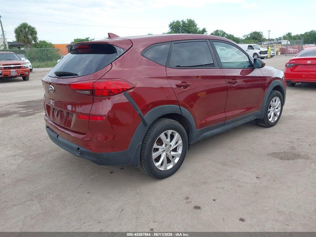 KM8J23A47KU999211 2019 HYUNDAI TUCSON photo no. 4