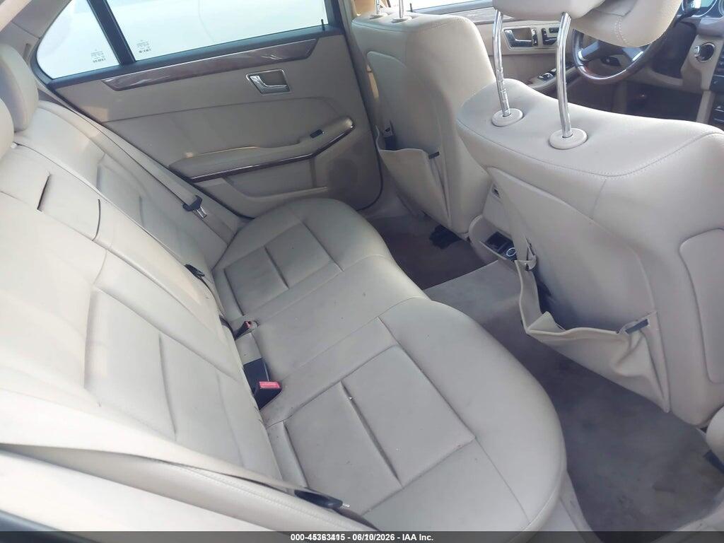 WDDHF5GB0BA349362 2011 MERCEDES-BENZ E 350 photo no. 8