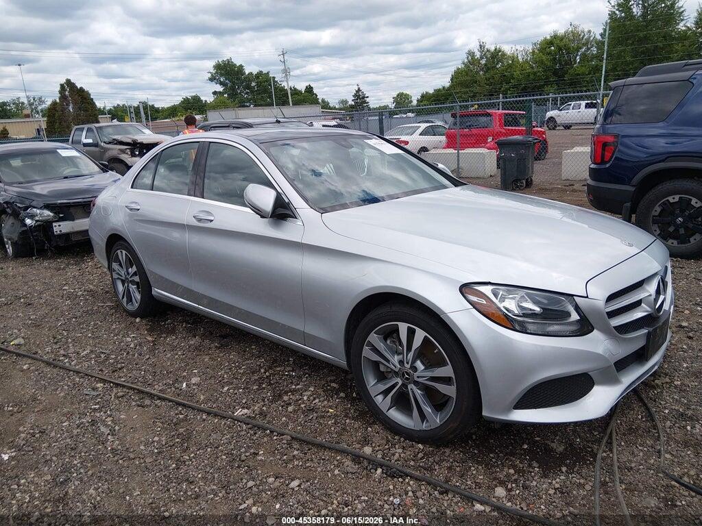 WDDWF4KB3JR421017 2018 MERCEDES-BENZ C 300 photo no. 1