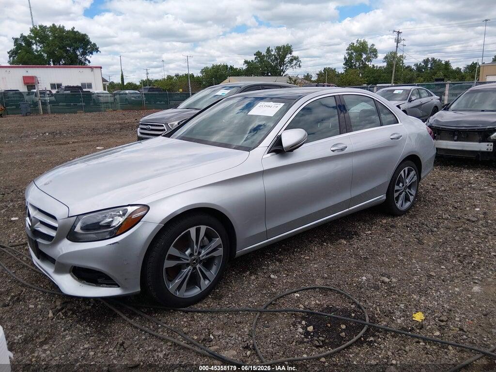 WDDWF4KB3JR421017 2018 MERCEDES-BENZ C 300 photo no. 2