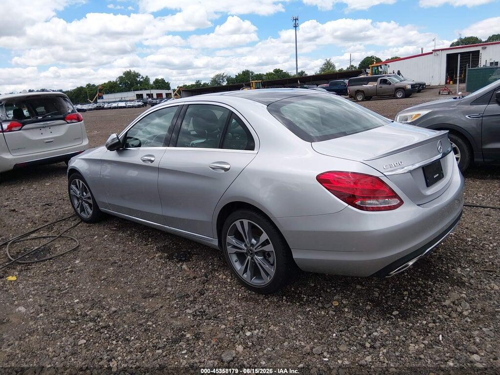 WDDWF4KB3JR421017 2018 MERCEDES-BENZ C 300 photo no. 3